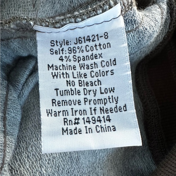 Johnny Was JW Los Angeles Camo Tuxedo Jogger Sweatpants size XL - Picture 9 of 9